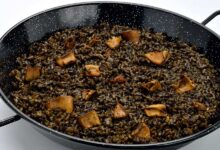 Photo of Recette de riz noir à la seiche